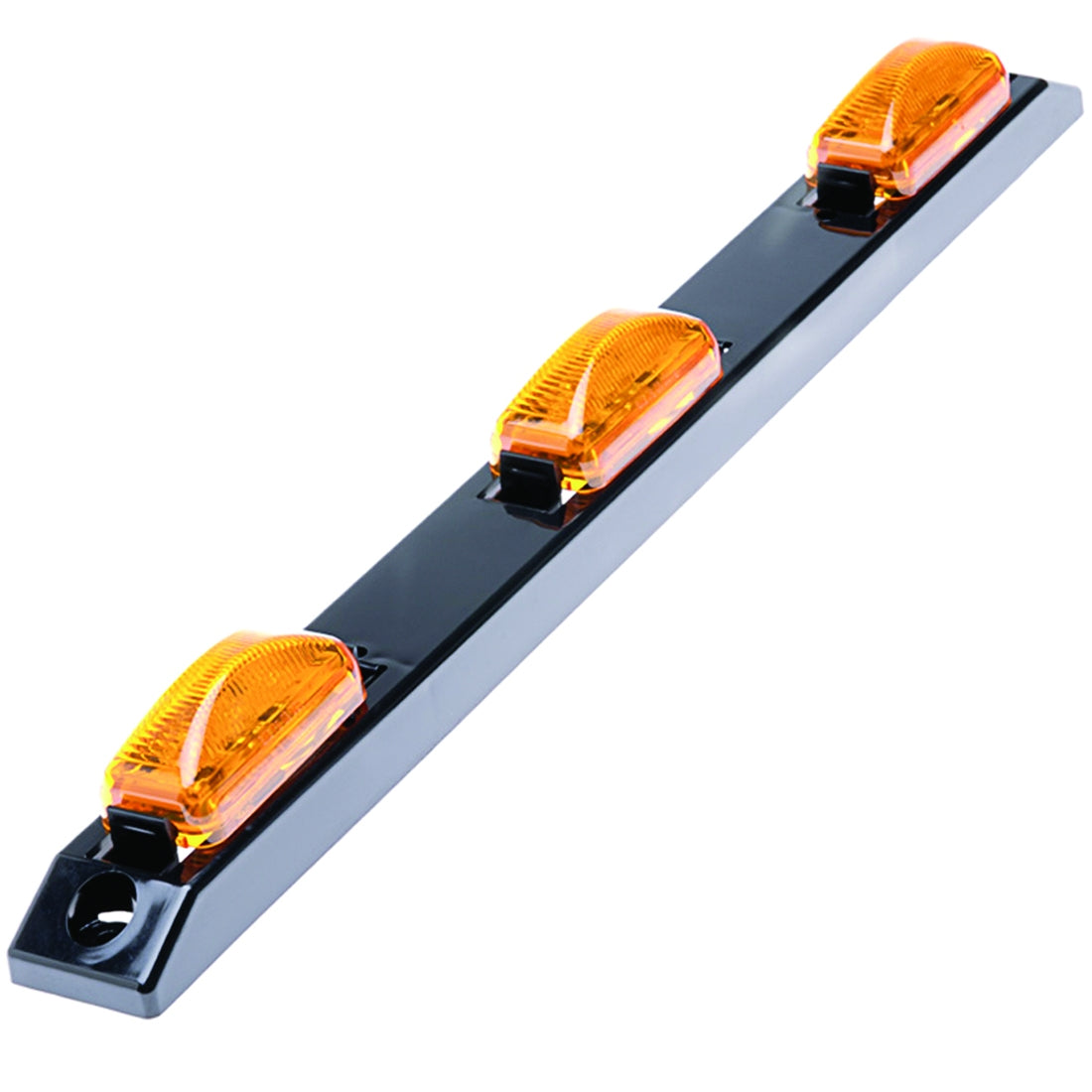 DOT Marker Strip - Incandescent 2.5 Inch Rectangular - Amber