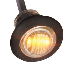 3/4 Inch LED Marker Light - Amber