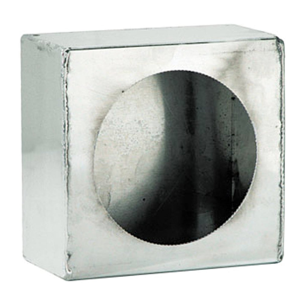 Single Round Mounting Box - Stainless-Steel