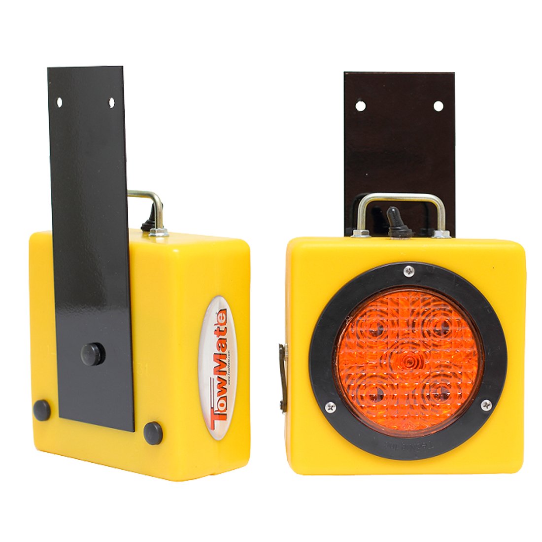 Set of 2 Wireless Amber LED Strobes For Wide Loads