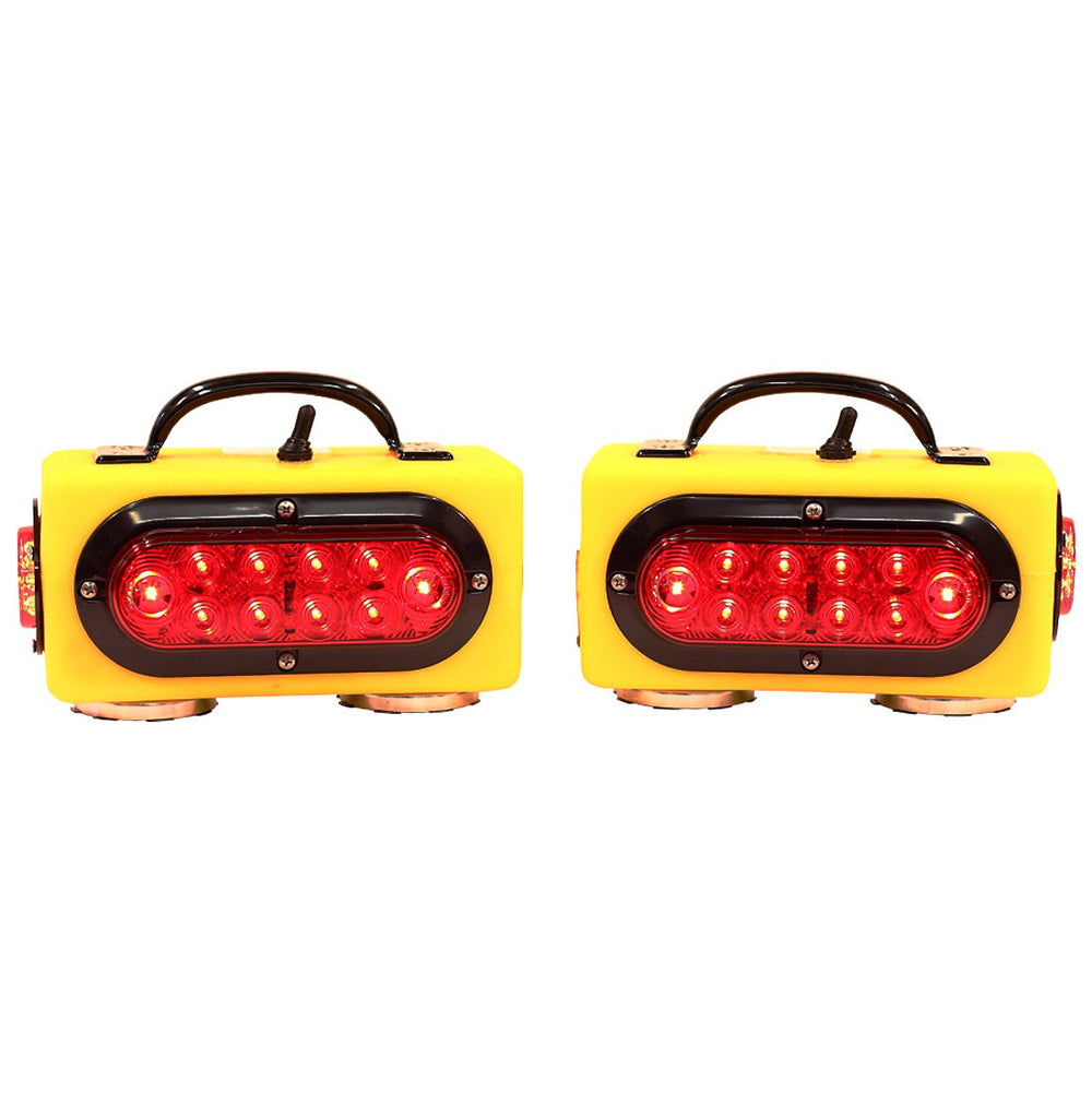 Towmate Wireless LED Tow Lights with End Markers 4 Pin - 2 Pack