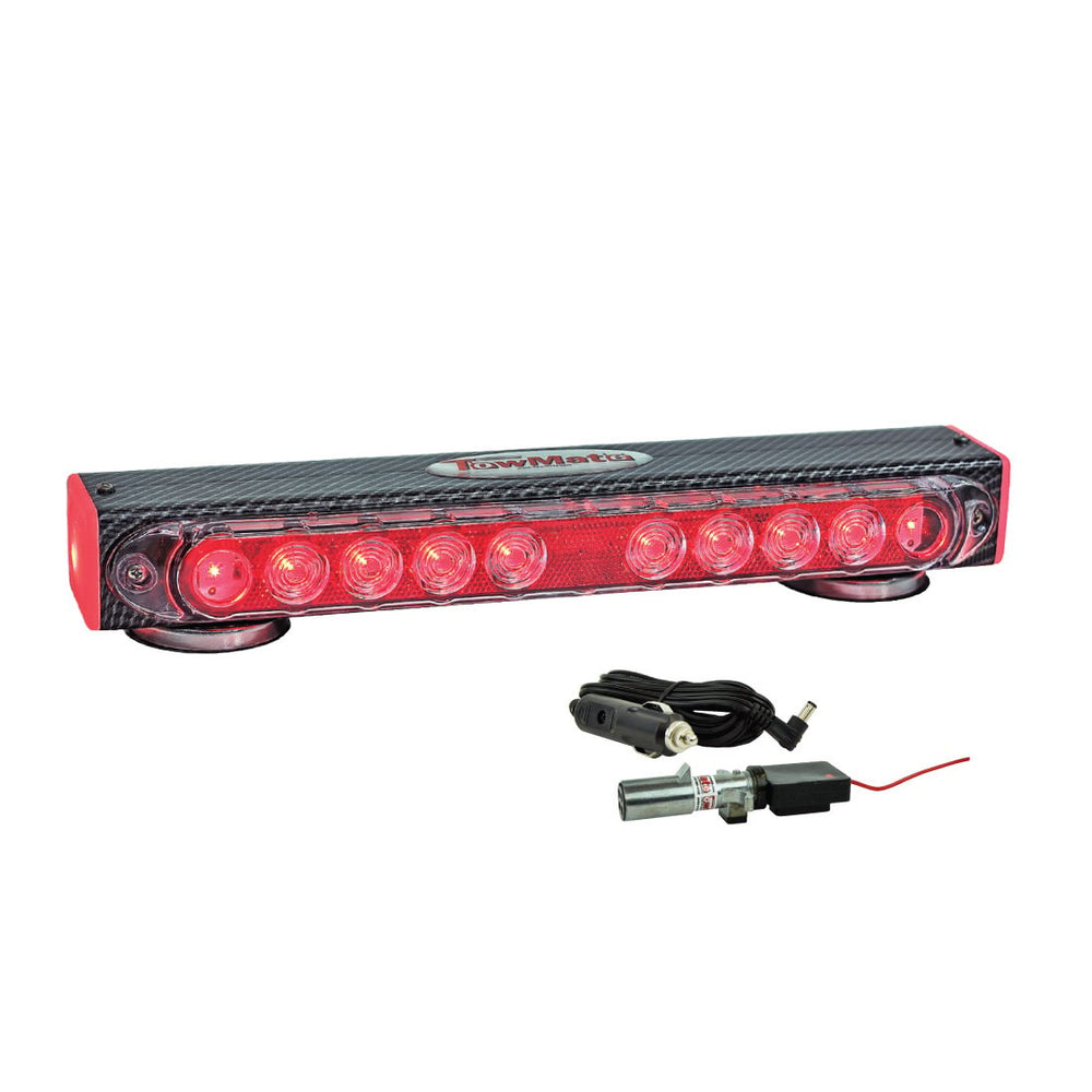 Towmate TM2MC Wireless Tow Light with Carbon Fiber Finish and End Marker Lights