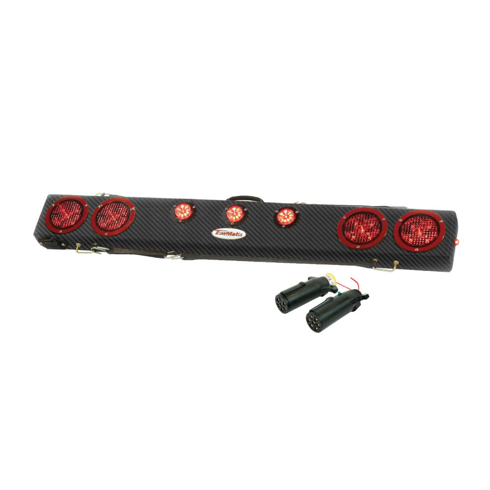 48 Inch Wireless LED Wide Load Light Bar - Carbon Fiber Finish
