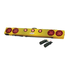 48 Inch Wireless LED Wide Load Light Bar - Diamond Plate Finish