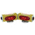 Wireless Split Tow Lights with End Markers - Diamond Plate Finish