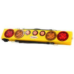 Towmate 36 Inch Wireless Wide Load Light Bar with Strobes - 7 Pin Round