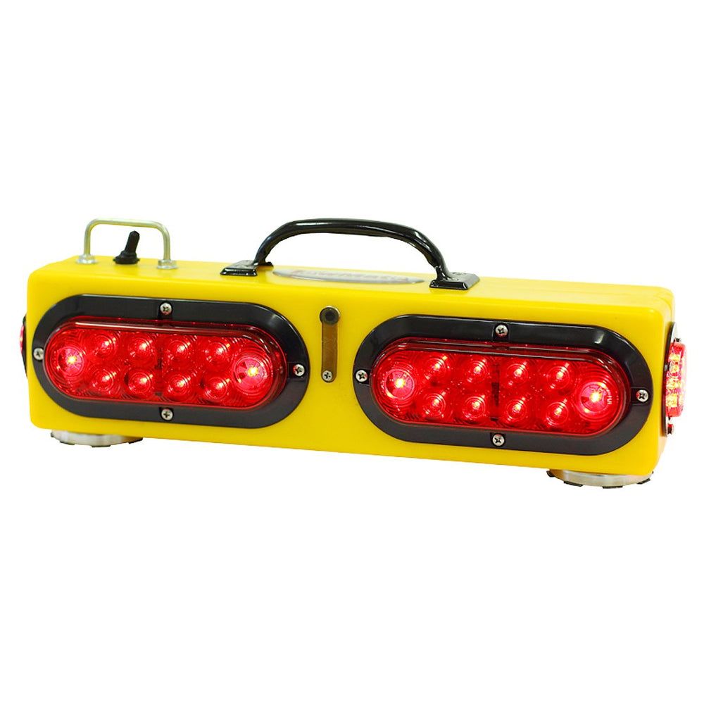 Towmate 16 Inch Wireless Wide Load Tow Light with Center and End Markers - 7 Pin Round