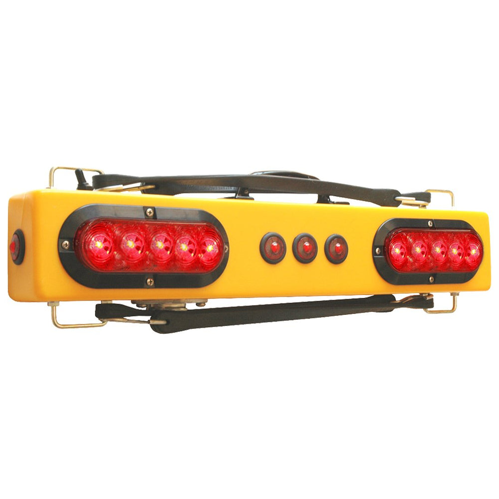 Towmate 25 Inch Wireless Wide Load Light Bar with Marker Lights - 7 Pin Round