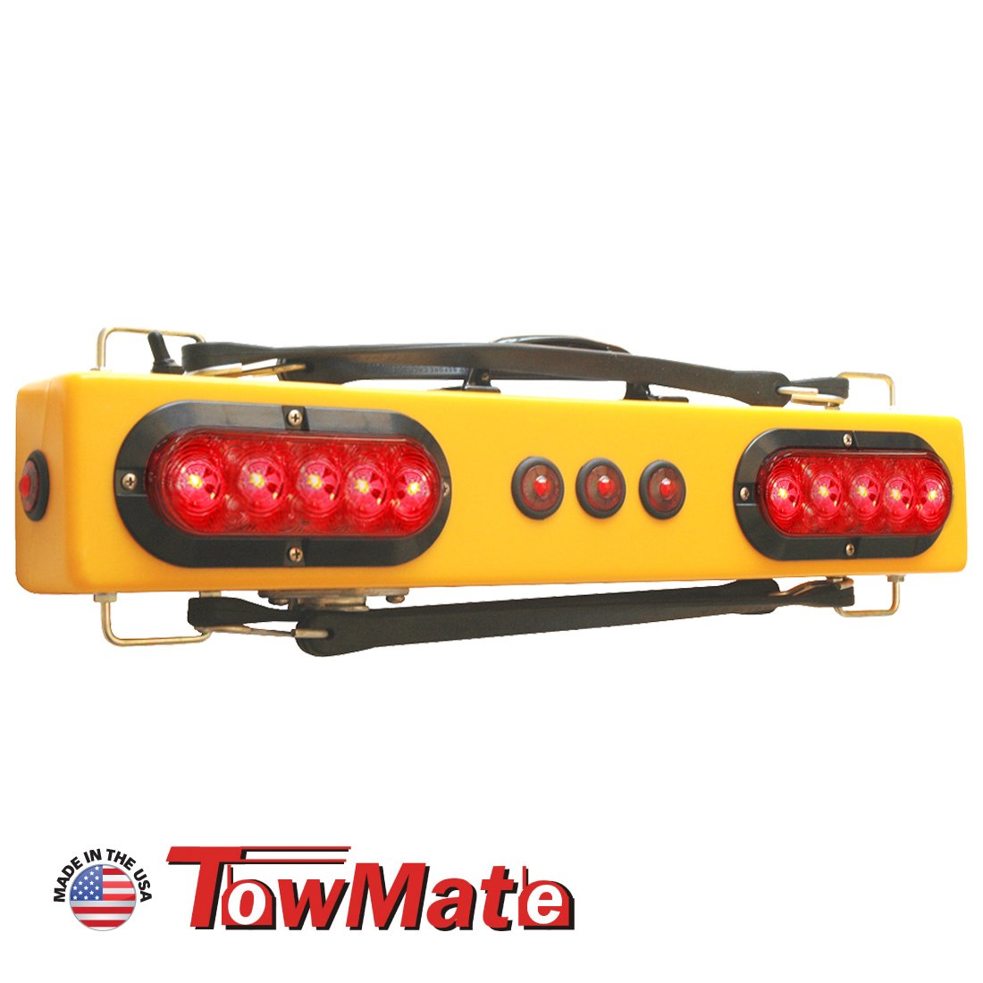 Towmate Wired Magnetic LED Lights – For Wrecker, Trailer, Rollback, Tow Truck – DLR-TB3-4