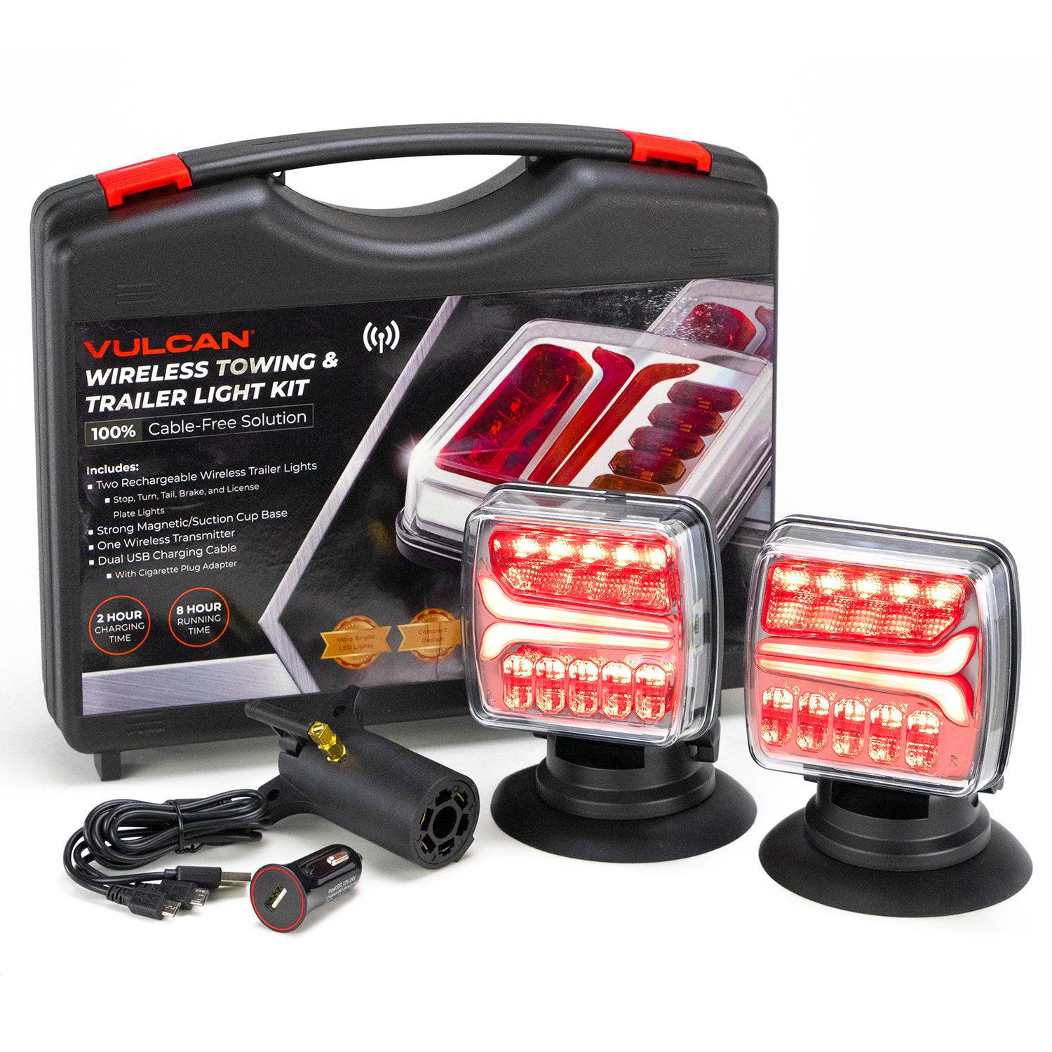 VULCAN Wireless LED Tow Light Kit – TrucknTow, Inc