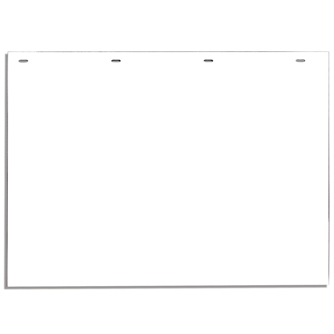 Buyers Polymer Mud Flaps For Pick Up Trucks - 24 Inch x 18 Inch  - White