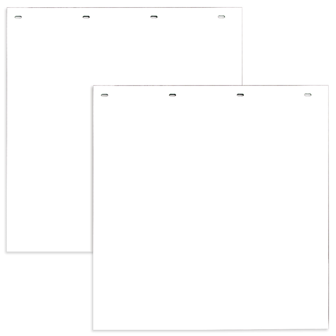 Buyers Polymer Mud Flaps For Semi Trucks and Large Work Trucks - 24 Inch x 24 Inch - White