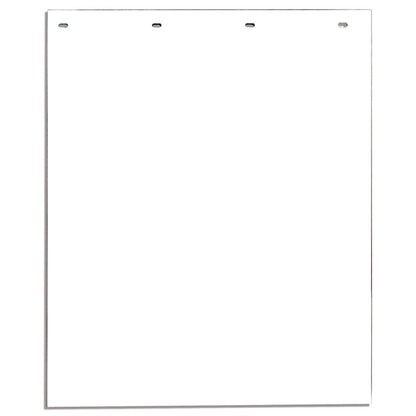 Buyers Polymer Mud Flaps For Big Rigs and Semi Trucks - 24 Inch x 40 Inch - White