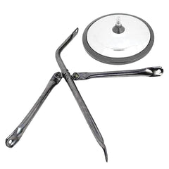 Rear Crossview Mirror System -Straight Van Chassis Stainless