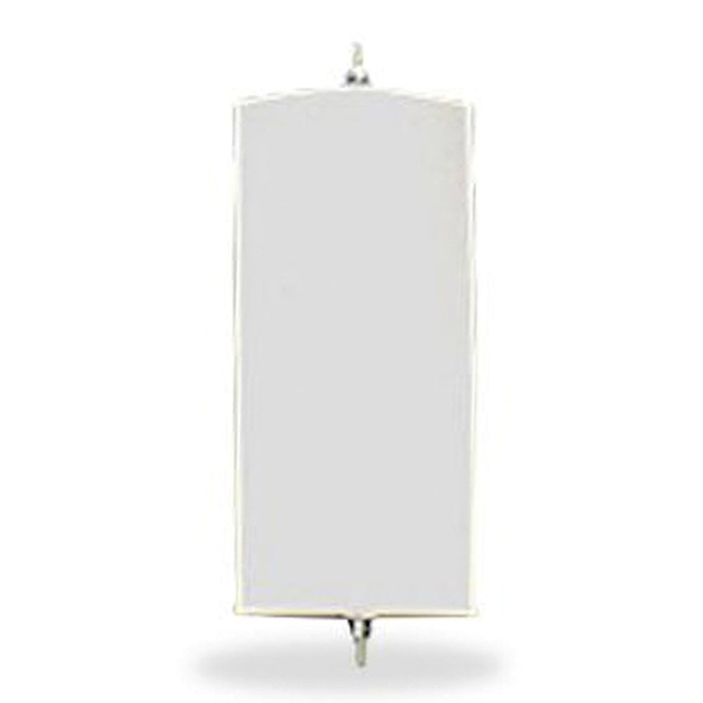 Pillow Back Mirror - White