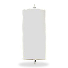 Pillow Back Mirror - White