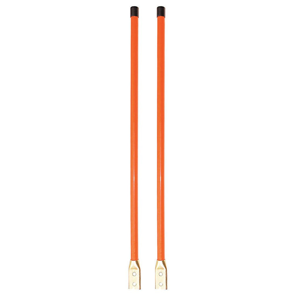 Rookie Poles Heavy-Duty Orange .75 Inch x 28 Inch - 2 Pack