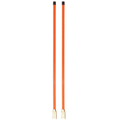 Rookie Poles Heavy-Duty Orange .75 Inch x 36 Inch - 2 Pack