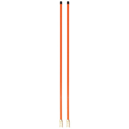 Rookie Poles Heavy-Duty Orange .75 Inch x 48 Inch - 2 Pack