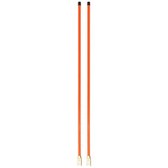 Rookie Poles Heavy-Duty Orange .75 Inch x 48 Inch - 2 Pack