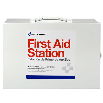 2 Shelf Industrial First Aid Station