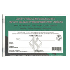 Driver Vehicle Inspection Report - Bilingual - Pack of 12 Books