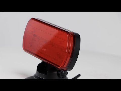VULCAN High Intensity Magnetic LED Flasher - Red