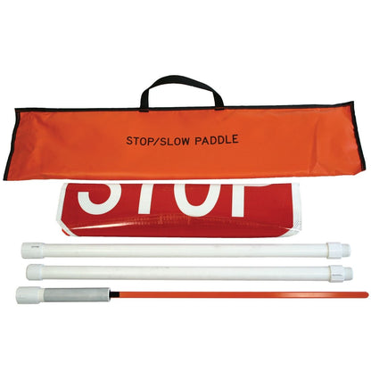 Roll-Up Stop/Slow Paddle - 18 Inch