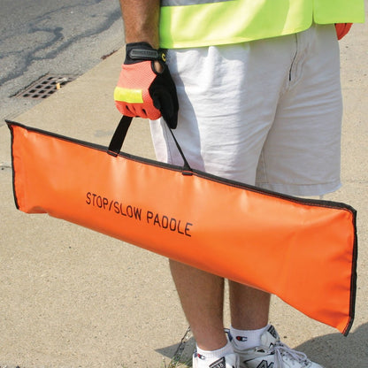 Roll-Up Stop/Slow Paddle - 18 Inch