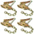 VULCAN Ratchet Buckle - 2 Inch Wide Handle with Chain Tail - 4 Pack - 3,300 Pound Safe Working Load