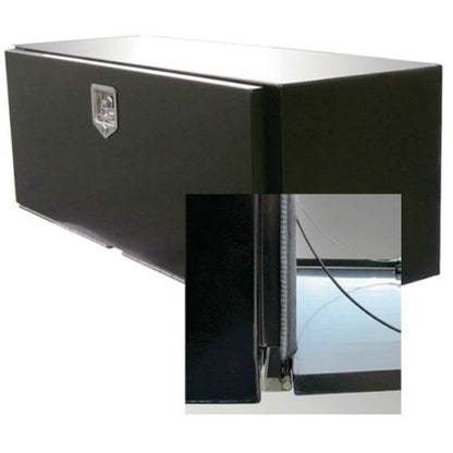 Black Steel Single-Door Underbody Toolbox - 24"H x 24"D x 36"L