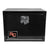Black Steel Single-Door Underbody Toolbox - 24"H x 24"D x 24"L