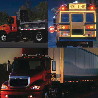 Reflexite 1 Inch x 150' Roll Red & White Reflective Tape