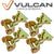 VULCAN Rolling Idler E-Fitting Assembly 6,000 Pound Capacity - 4 Pack