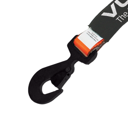VULCAN Car Tie Down with Chain Tail Ratchet - Snap Hook - 96 Inch -  PROSeries - 3,300 Pound Safe Working Load