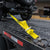 VULCAN Ratchet Strap with Wire Hooks - 2 Inch x 27 Foot - 10 Pack - Classic Yellow - 3,300 Pound Safe Working Load