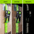 VULCAN Ratchet Strap with Wire Hooks 2 Inch x 30 Foot - 2 Pack - High Viz - 3,300 Pound Safe Working Load