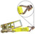 VULCAN Ratchet Strap Short End with Wire Hook - 3 Inch