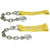 VULCAN Short End Replacement Strap with Chain Anchor - 4 Inch
