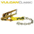 VULCAN Ratchet Strap Short End with Chain Anchor - 4 Inch