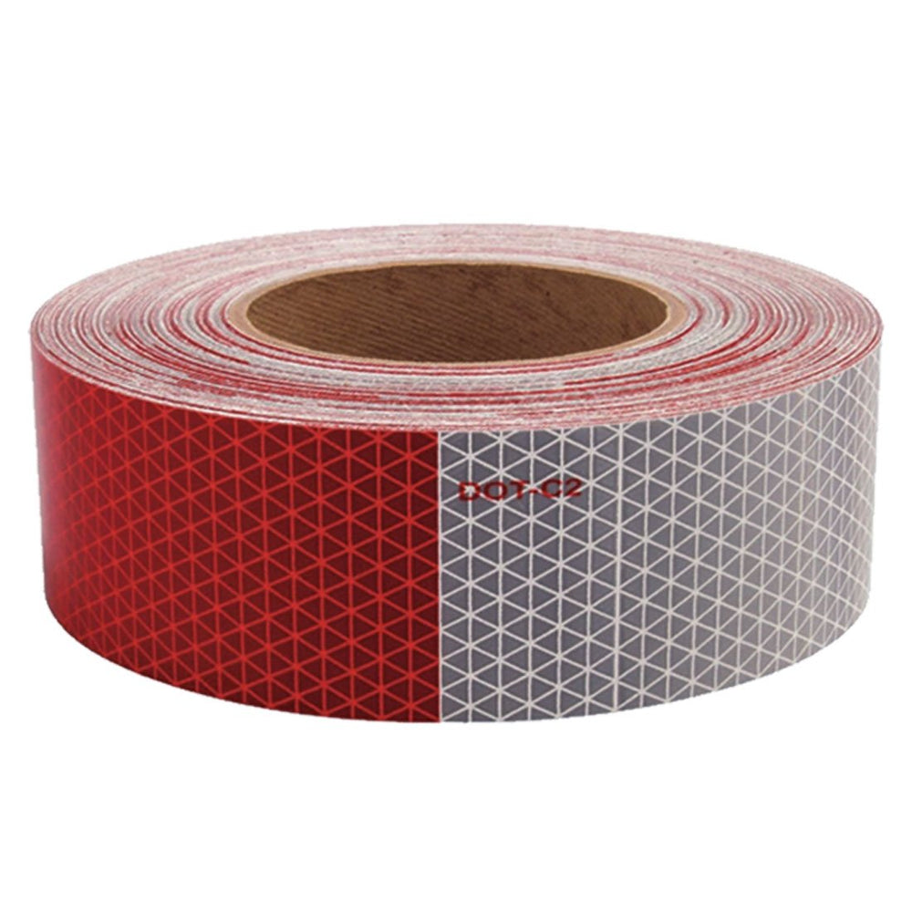 Reflexite Daybright Dot Reflective 25' Roll Tape Red White