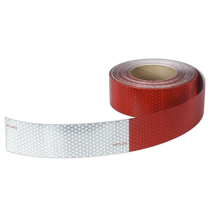 Reflexite Daybright Dot Reflective 25' Roll Tape Red White