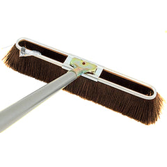 Brown Coarse Brush with Steel Bolt-On Handle - 23 Inch