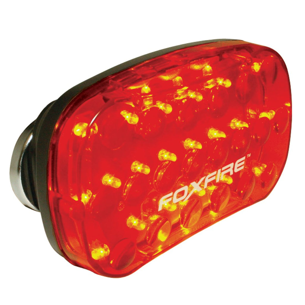 Foxfire Flashing LED Light Magnetic - Single Light Only - Red - 7.5"L x 4"W x 2"H