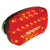 Foxfire Flashing LED Light Magnetic - Single Light Only - Red - 7.5"L x 4"W x 2"H