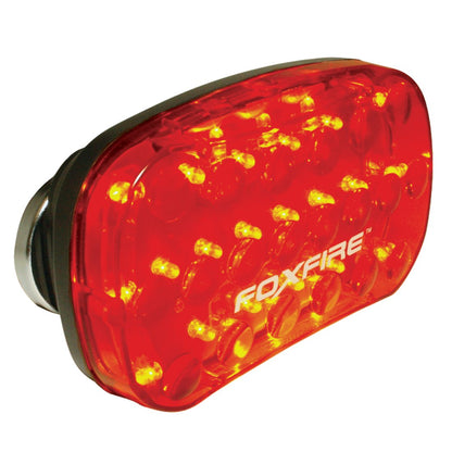 Foxfire Flashing LED Light Magnetic - Single Light Only - Red - 7.5"L x 4"W x 2"H