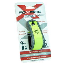 Foxfire Lighted LED Safety Wrist Band - Lime