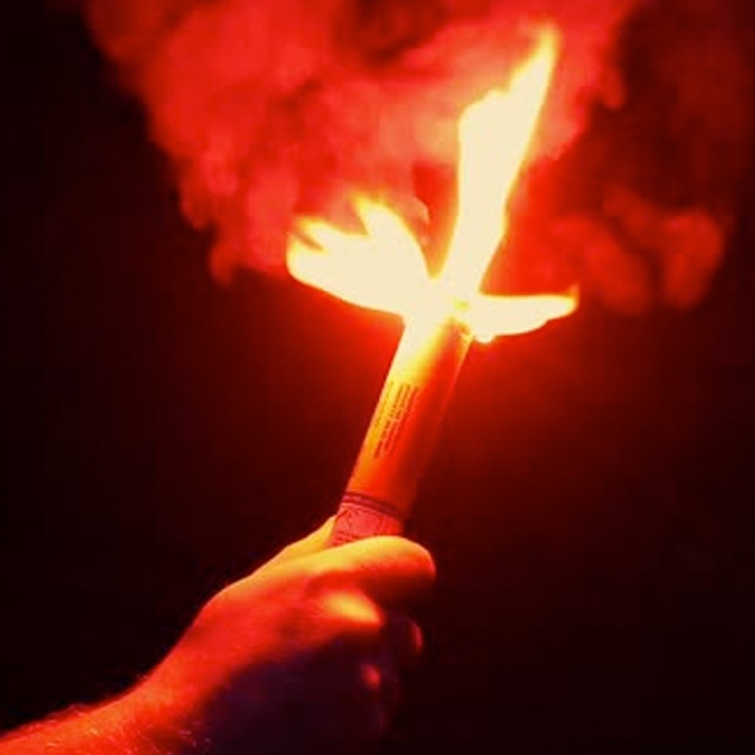 30-Minute Red Flares - Case of 36 - No Stands