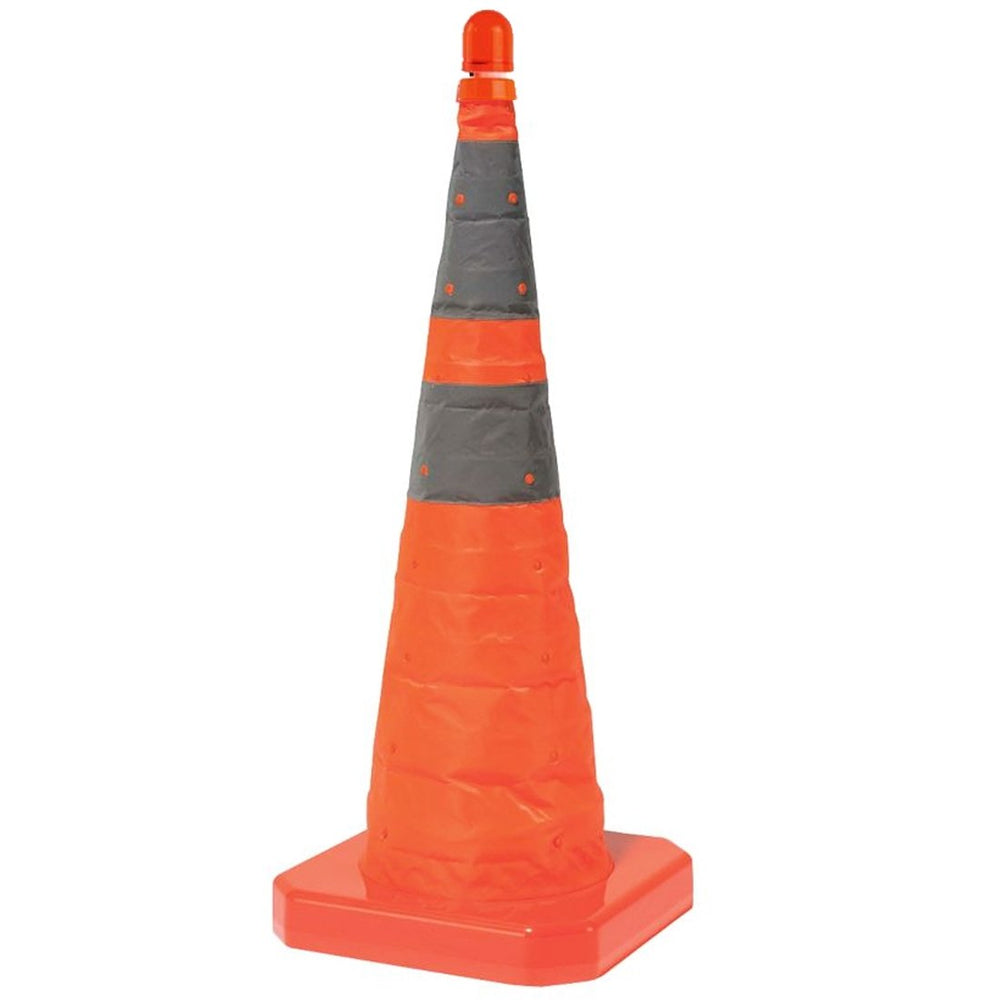 Reflective Collapsible Cone with Light - 28 Inch - Individual