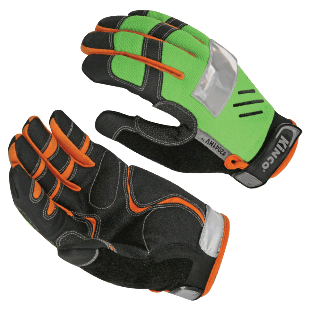 High-Viz Monarch Work Gloves - Pair - XL
